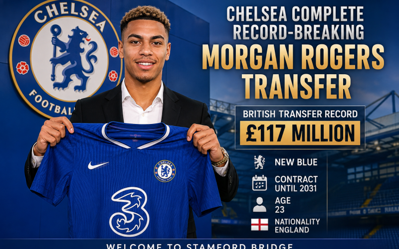 Chelsea Complete Record-Breaking Morgan Rogers Transfer as Summer Window Heats Up