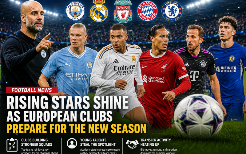 Rising Stars Shine as European Clubs Prepare for the New Season